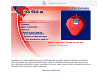 Tablet Screenshot of heartstation.com